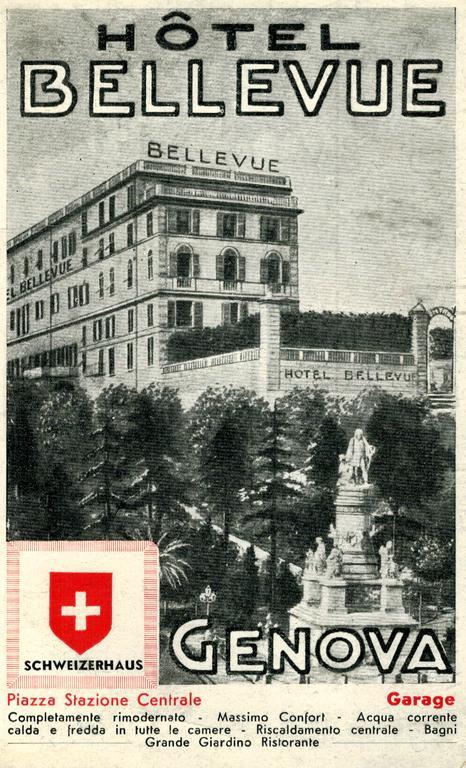 Hotel Bellevue جنوة المظهر الخارجي الصورة